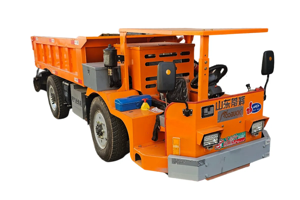 Dumper Minero 4x4 vista 2